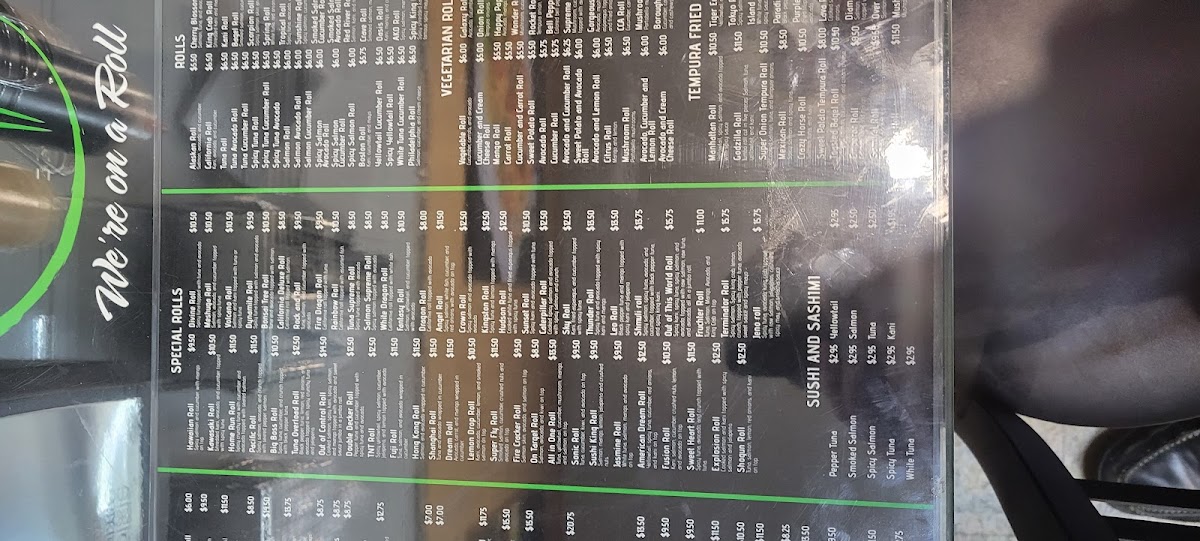 Sushi Meshuna - Borough Park Menu-2