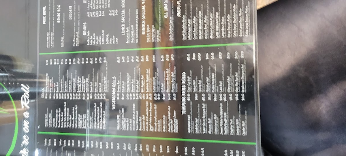 Sushi Meshuna - Borough Park Menu-4